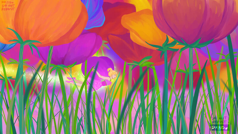 barbie thumbelina - blooming twillerbuds