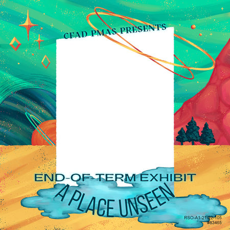 UST CFAD PMAS Art Exhibit Profile Frame